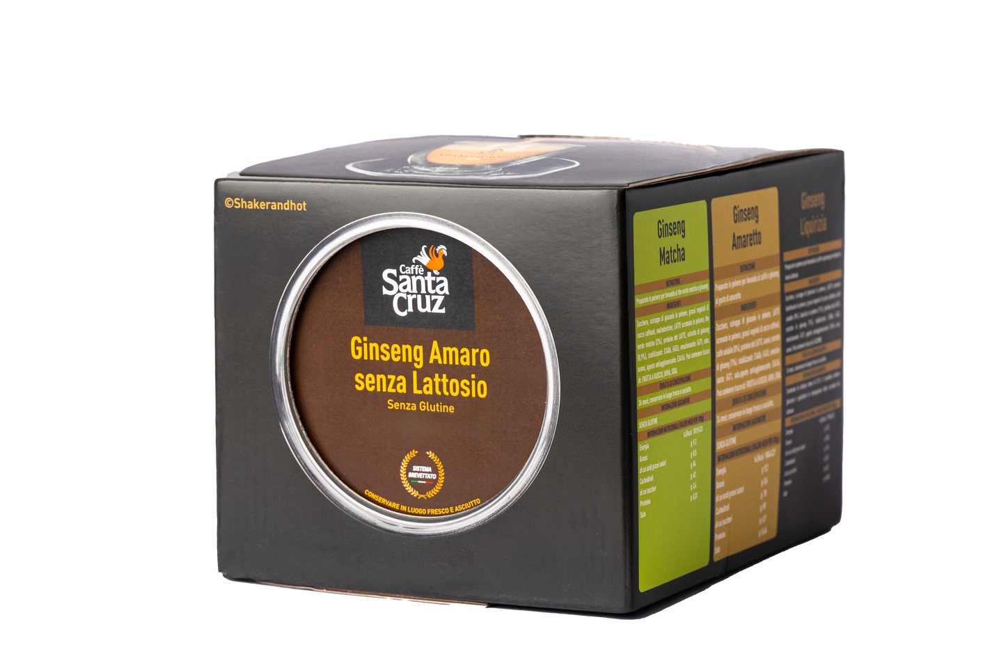 Ginseng Amaro Senza Lattosio