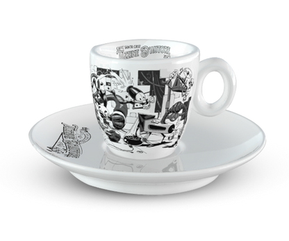 Set 6 tazzine caffè con spicchio specchiante (disegnato da Michelangel –  Store Cittadellarte